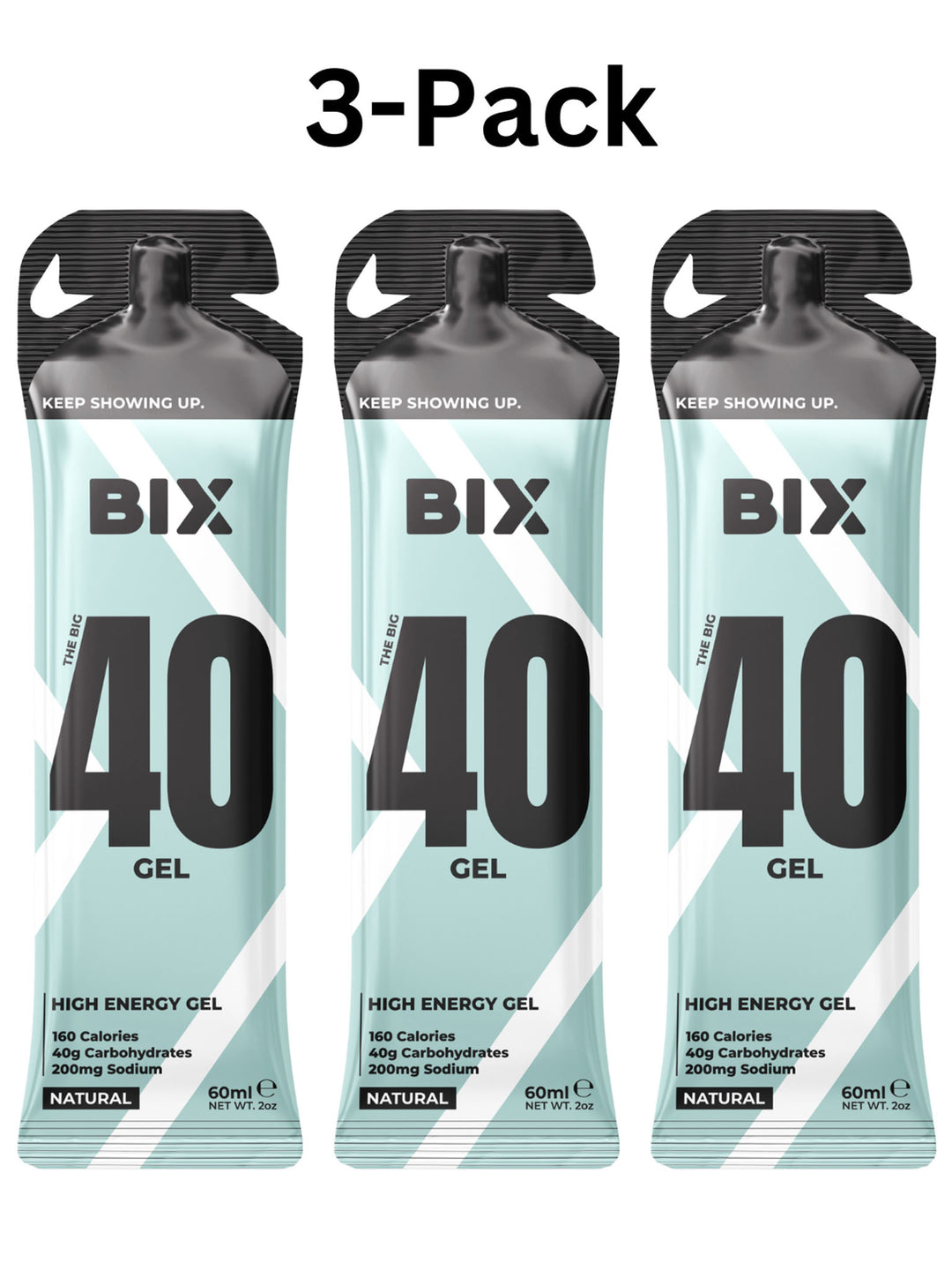 The Big 40 Gel - 3 Pack